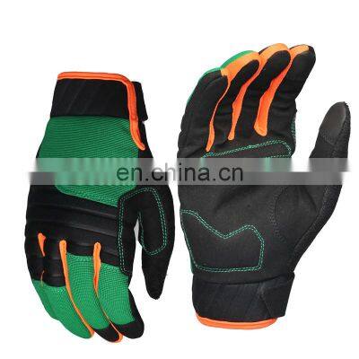 Multi Purpose Touchscreen Mechanic Work Gloves Terry Cloth Breathable Motorcycle Racing Gloves Firm Grip Automotive Gloves