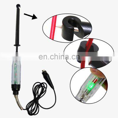 ALLOSUN GK5225 Automotive Wire Piercing DC Voltage Circuit 6V / 12V Hook Probe Tester 59 Inch Cord With LED & Buzzer Indicator photo-5