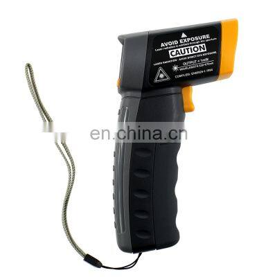 Allosun EM520A Non-Contact Laser Digital LCD IR Infrared Digital C/F Selection Surface Temperature Tester for industry