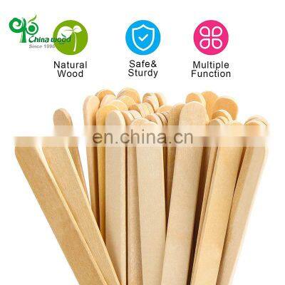 Yada Natural Eco Friendly Disposable Food Grade 114mm Wooden Ice Cream Stick Craft Custom Popsicle Sticks photo-5