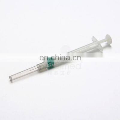 Auto Disposable Syringe 0.5ml Steel Chip Pull off Disposable Auto Destruct Self Destructive ad Syringe photo-5