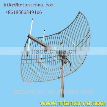 800MHz 14dB Outdoor directional point to point grid antenna Wifi Wlan antenna with high performance