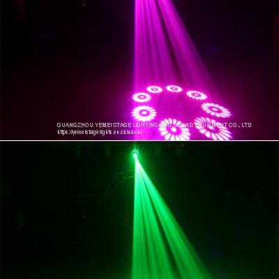 Professional Mini Led Beam Pattern Gobo Lighting 100W Spot Moving Head Led Stage Lights photo-5