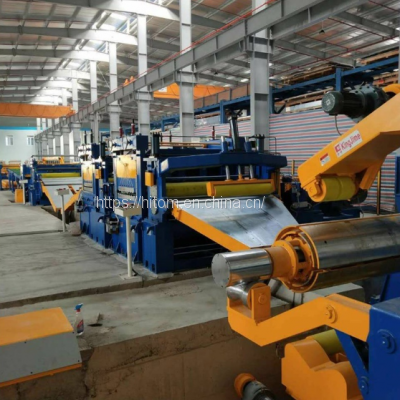 3 - 12 X 2000mm Heavy Duty Cut to Length Line Steel Coil Cross Cutting Machine photo-3