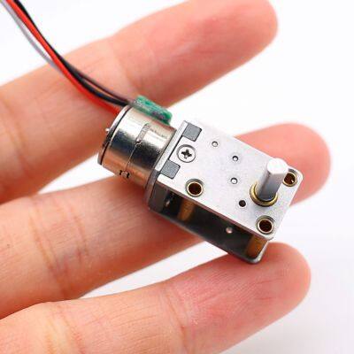 SM10 Right Angled Gearbox 10mm Micro Stepper Motor 5v 230:1 302:1 photo-2