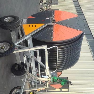 Farm Hose Reel Irrigation machine with sprinkler