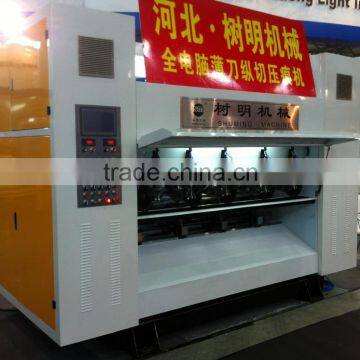 carton box thin blade slitter scorer machine