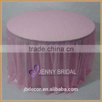 SQN#01B Jenny Bridal Wedding Decoration Wholesale Sequin Tablecloths photo-4
