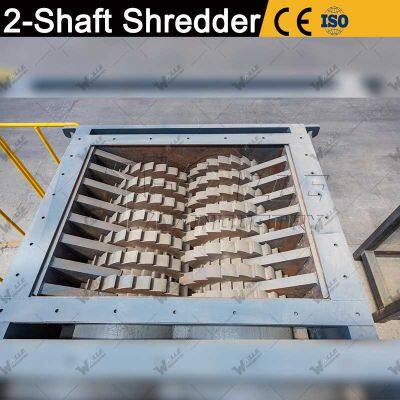 Heavy Duty Cardboard Shredder Metal Scrap Crusher Bush Paper Shredder for Sale