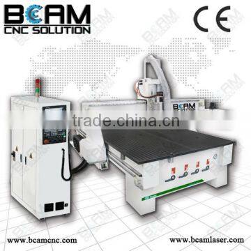 High precision CNC woodworking engraving machine with ATC BCM1325D processing centre