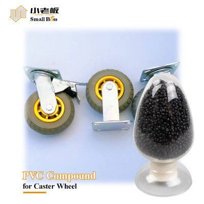 PVC Furniture Caster Wheel Manufacturer PVC Pellets Compound