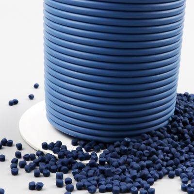 Extrusion PVC Plastic Welding Rod PVC Compound Pellets