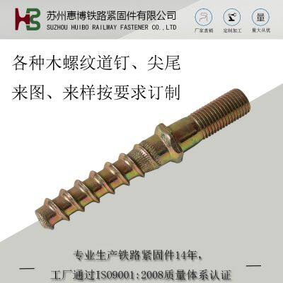Railroad Fasteners Screw Spikes Square Rectangular Hex and Dome Heads Spikes Dog Spike Ss25 Ss8 DHS35 Sdu9 photo-4