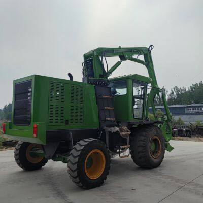 Export to India for Sugarcane Plantations, Sugar Factory Sugarcane Harvesting Loading and Unloading Transportation Machinery - LZ9800 Sugarcane Loader photo-4