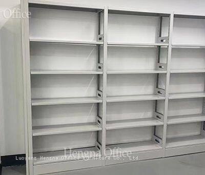 Space-Saving Bookshelf 2790mm Width Double-Sided With Book Stoppers for School Library photo-4