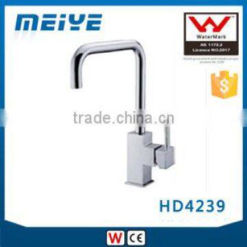 HD4239 35mm Watermark Australian Standards WELS Pull-down Single Handle Kitchen Sink Mixer Water Tap Wash Basin Faucet