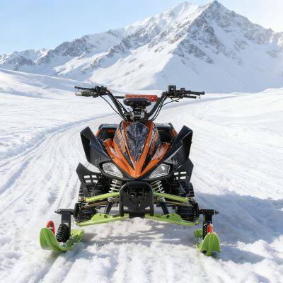 Snowmobile Ice and Snow Motorcycle Motorcycle