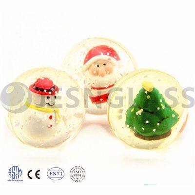 Factory Wholesale Various Design 20mm 27mm 32mm 35mm 38mm 45mm 49mm 56mm 60mm Animal Bouncy Toy Rubber Balls photo-2