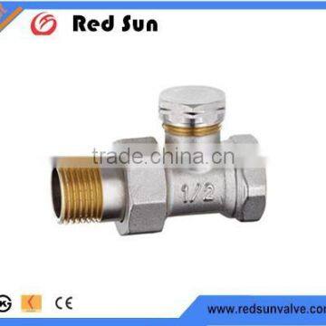 HR5090 brass drain angle chrome radiation valve