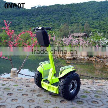 Onward Big wheel shock absorbing two wheels self balancing scooter with outboard motor