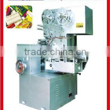 QYB-500 cutting and fold packing machine,bubble gum packing machine