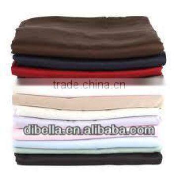 Cotton yarn bedding fabric with many different color which is popular in star hotels