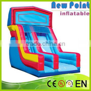 New Point PVC trampoline Inflatable Slide The City Game