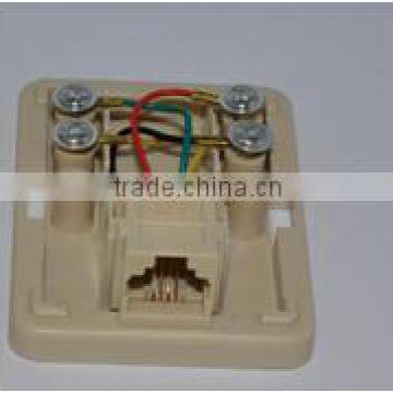 single port rj11 surface mount box