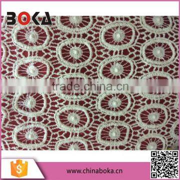 water soluble cotton fabric, chemical cotton lace fabric