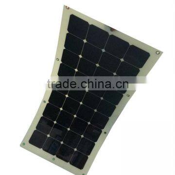 High Efficiency Sunpower Semi Flexible Solar Panel