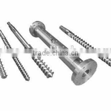 hot feed screw and barrel for rubber extruder