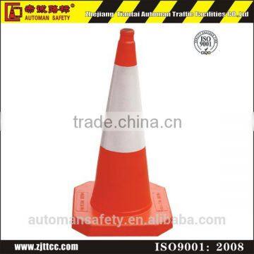 750mm Reflective Rubber Traffic Cone Road Cone for Safety Warning