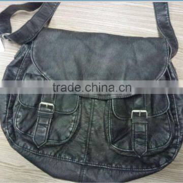 2016 fashion cotton messenger bag,pu bag, small handbag