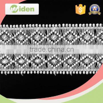 2016 Fancy Pattern for Hot Sell Bobbin Pom Pom Chemical Lace