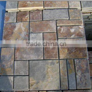 stone mosaic for external walls