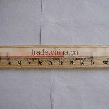 Wooden Indoor Thermometer Red Kerosene Measured Print Black Font Eco-friendly Competitive Price Fast Read Temperature photo-2
