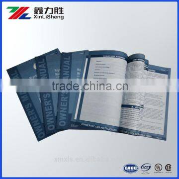 Cheapest Simple Custom Printed Quickly Guide Paper Booklets / Easy Set Up Booklet / Brochure / printing Factory