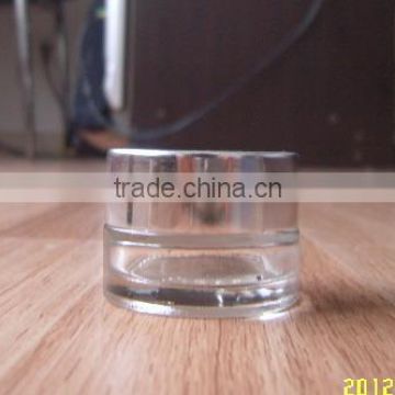 5ml clear glass jar,5ml eye face cream jar