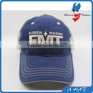 custom made 3D embroidery trucker cap