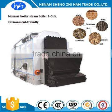 Water Tube Biomass Fired Steam Boiler Wood Pellet Steam Boiler