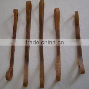 Narrow Flat Rubber Bands OEM