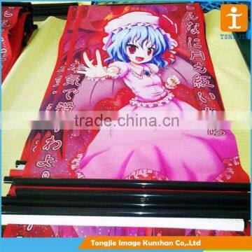 Custom Anime Satin Fabric Hanging Banner