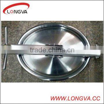 welding sanitary manway cover