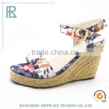 Hot Fashion Ladies flower espadille