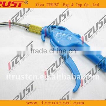 pneumatic air blow dust gun with long angled nozzle