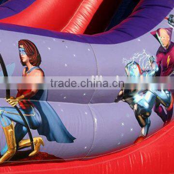 Clearance Commercial Grade Inflatable Water Slides,Superhero Water Slide Inflatable Slide Giant Supplier's Choice photo-5