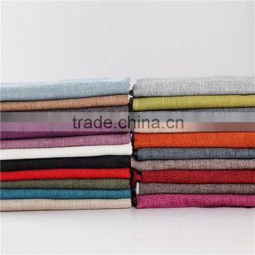 Pure Color Linen Cotton Sofa Fabric photo-3