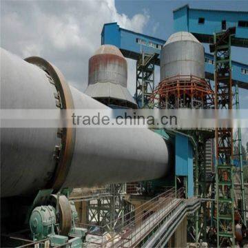 3.5x55m rotary kiln used for active lime production line