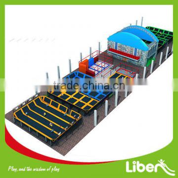 China Factory outdoor&indoor large trampoline park for sale,trampoline for amusement park LE.T3.406.132.03