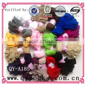 colourful ladies Polyamide Disposable silk socks